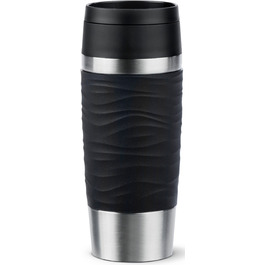 Термокружка 0,36 л Black Classic Wave Emsa