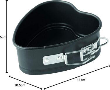 Форма для выпечки в форме сердца разъемная 10,5 х 11 см Dr. Oetker