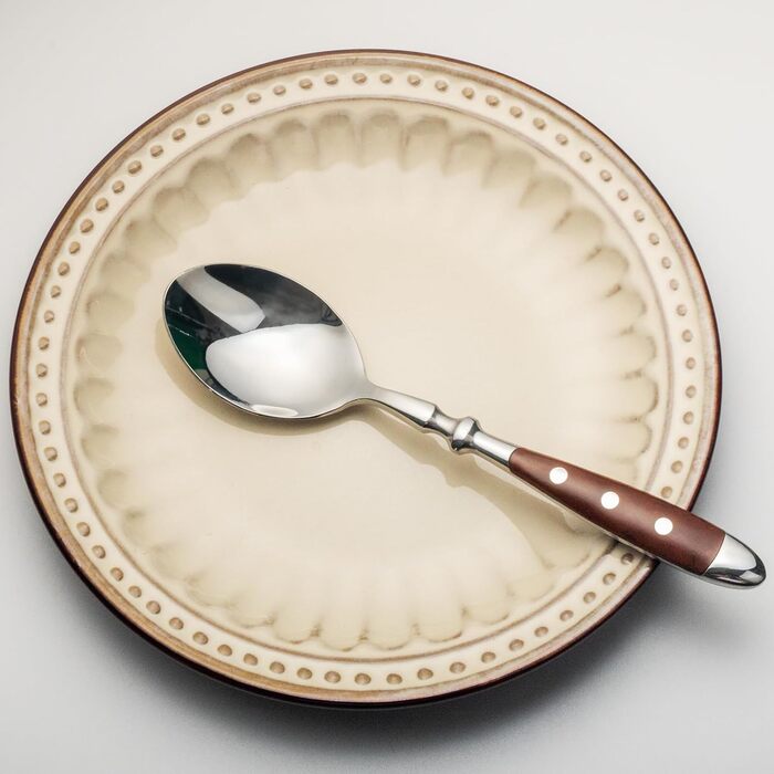 Набор чайных ложек 15 см 12 предметов Wood Berlin Series Alata