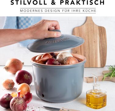 Горшок для хранения 2,8 л Grey Römertopf