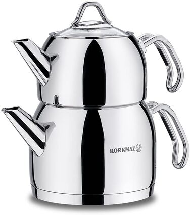 Korkmaz Заварочный чайник 2 л нержавеющая сталь A105 Provita Maxi Korkmaz