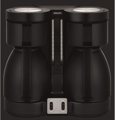 Кофеварка двойная 850 Вт, черная Duothek KT8501 Krups