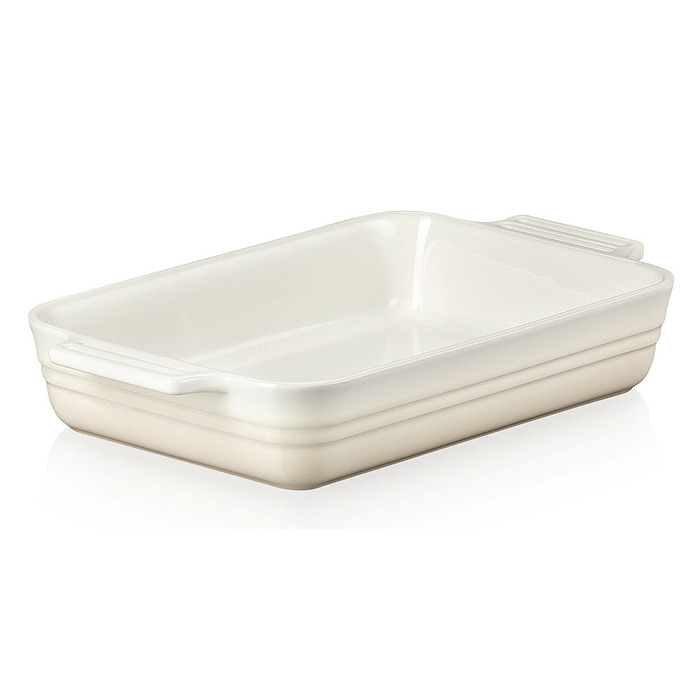Форма для запекания прямоугольная Classic 1,4 л меренга Meringue Le Creuset
