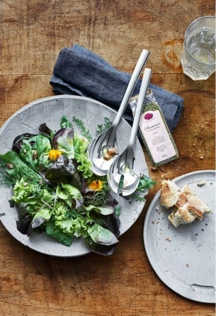 Приборы для салата набор 3 предмета, средние Nuova Cromargan WMF