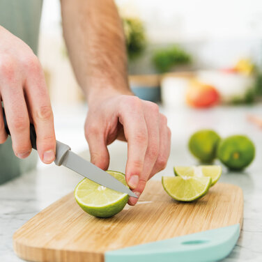 Нож для очистки 8,5 см, серый Leo Berghoff