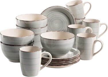 Набор столовой посуды на 6 человек 18 предметов Bel Tempo II MÄSER