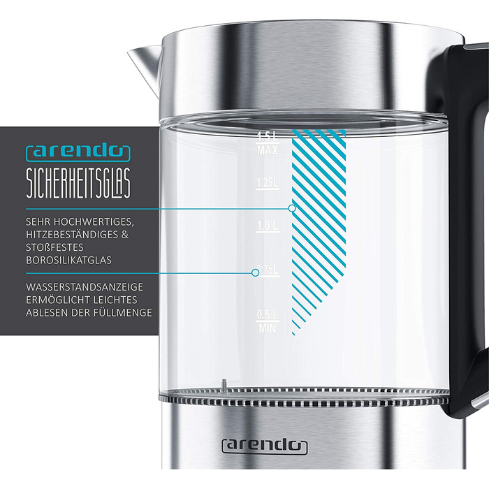 Электрочайник 1,5 л Arendo
