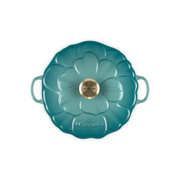 Жаровня 26 см/2,2 л Flower Blue Riviera Le Creuset