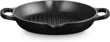 Чугунная cковорода-гриль 25 см Matt Black Signature Le Creuset