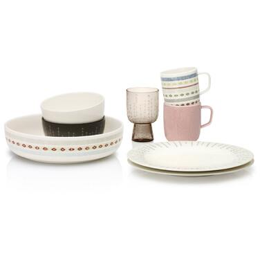 Пиала Ø 14 см жемчужно-серая Sarjaton Iittala