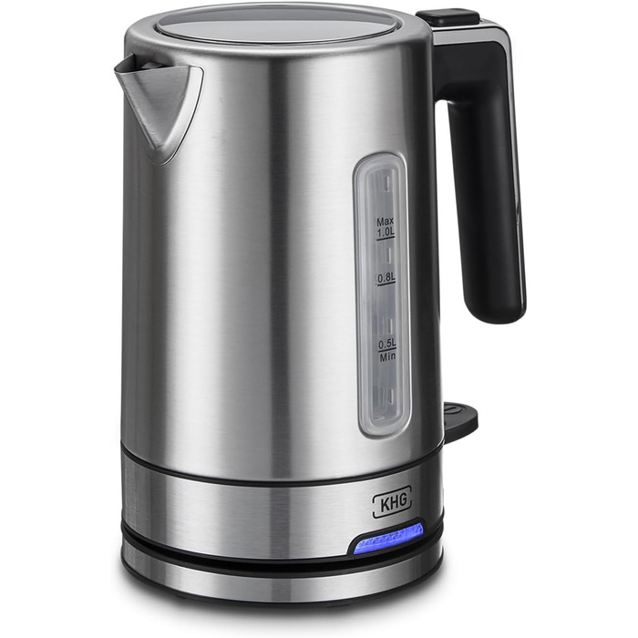 KHG Электрочайник 1 л нержавеющая сталь/пластик WK-105 ES KHG