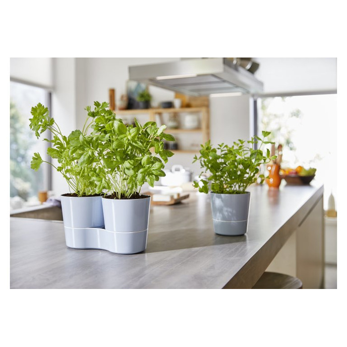 Двойной горшок для растений Nordic Green Hydro Herbs Mepal