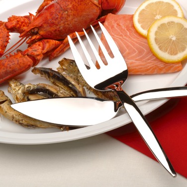 Набор ножей для сервировки рыбы 12 шт 27,5 см металлик Saxophone Berghoff