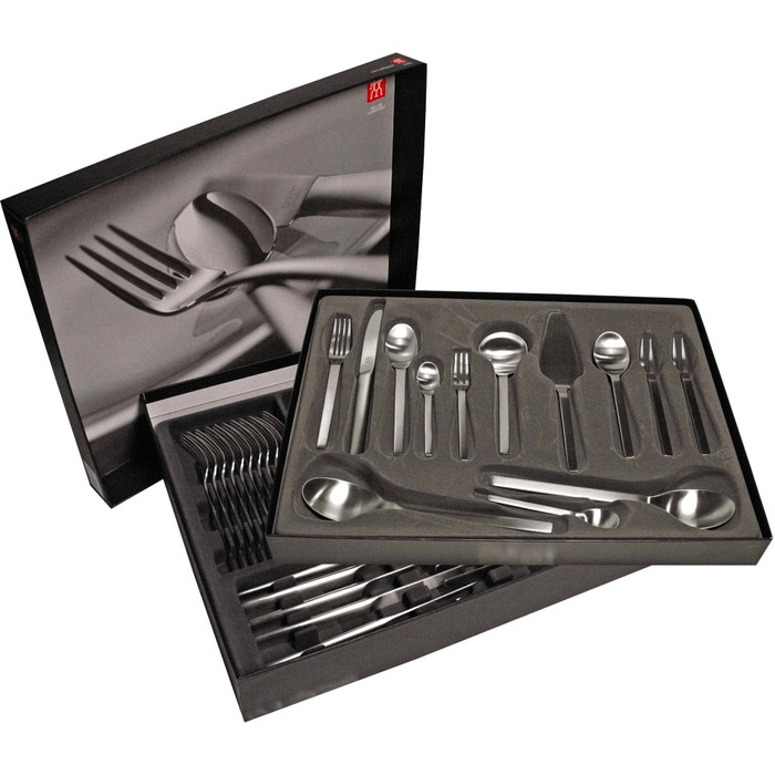 Набор столовых приборов 68 предметов, матовый King Zwilling