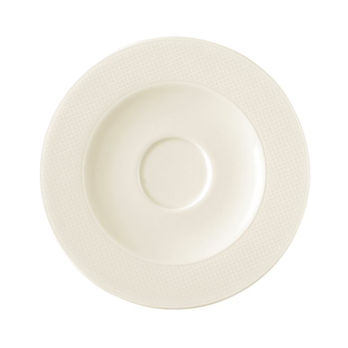 Блюдце к чашке для мокко / эспрессо 14 см кремовое Diamant Seltmann