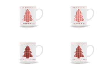 Набор кружек 0,25 л, 4 предмета Happymix Friesland