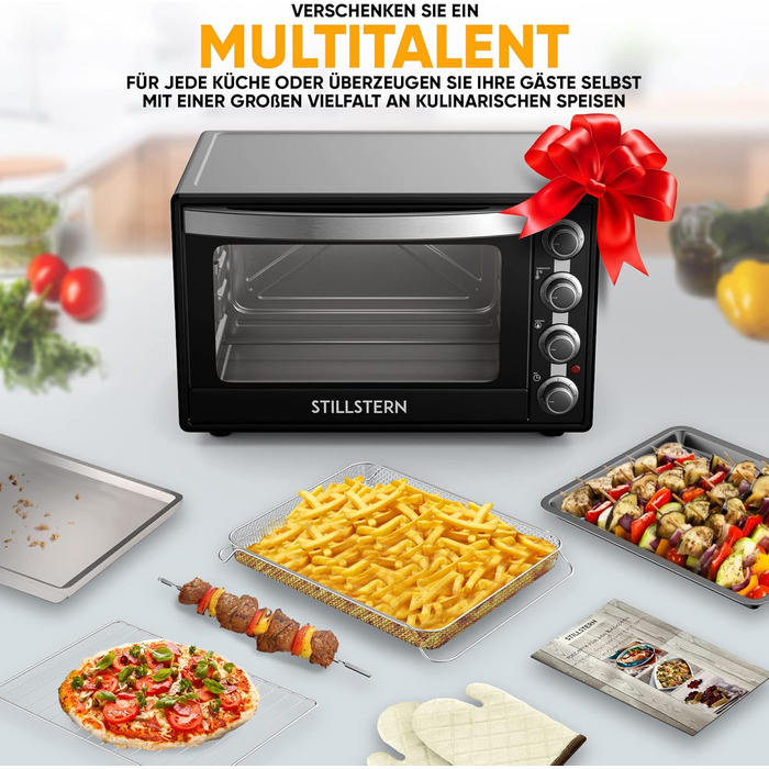 Мини-духовка с конвекцией воздуха 60 л CYCLONE PRO+ Stillstern