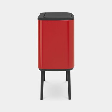 Мусорный бак 11+23 л красный Bo Touch Bin Brabantia
