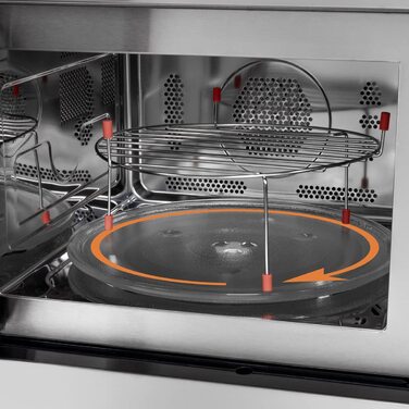Встраиваемая микроволновая печь Bomann 3 в 1 / 900 Вт / 25 л / 10 программ