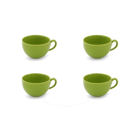 Набор чашек для кофе 0,24 л, 4 предмета, лаймовый Happymix Friesland