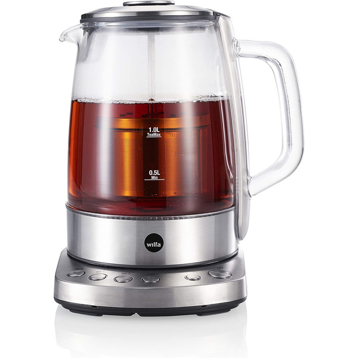 Электрочайник с заварником 1,25 л Wilfa