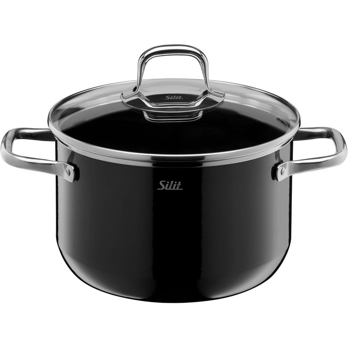 Набор кастрюль 4 предмета Black Elegance Line Silit