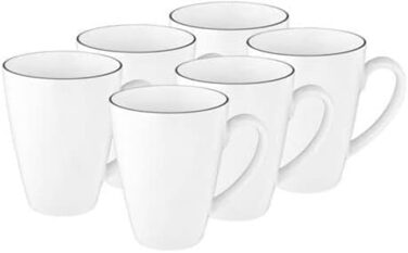 Комбинированный сервиз 36 предметов Black Line Lido Seltmann Weiden