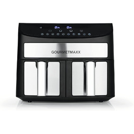 Двухзонная фритюрница GOURMETmaxx / 7 л / 10 программ / 2400 Вт 