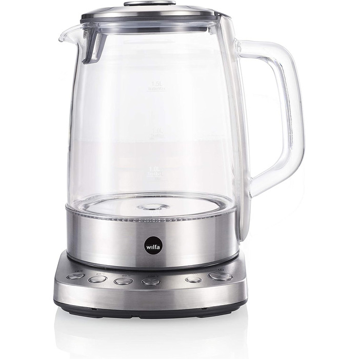 Электрочайник с заварником 1,25 л Wilfa