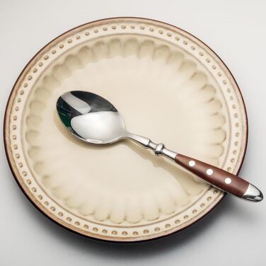 Набор чайных ложек 15 см 12 предметов Wood Berlin Series Alata