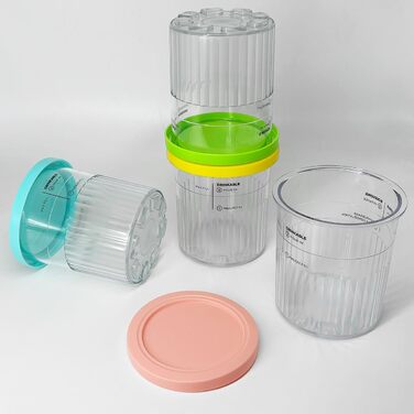 Набор контейнеров для мороженицы 4 предмета Aumua CREAMi Deluxe Ninja