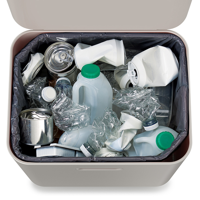 Контейнер для мусора с двумя баками 60 л Stone Totem Compact Joseph Joseph