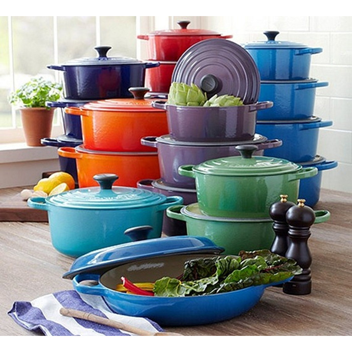 Кастрюля / жаровня 24 см, желтый Le Creuset