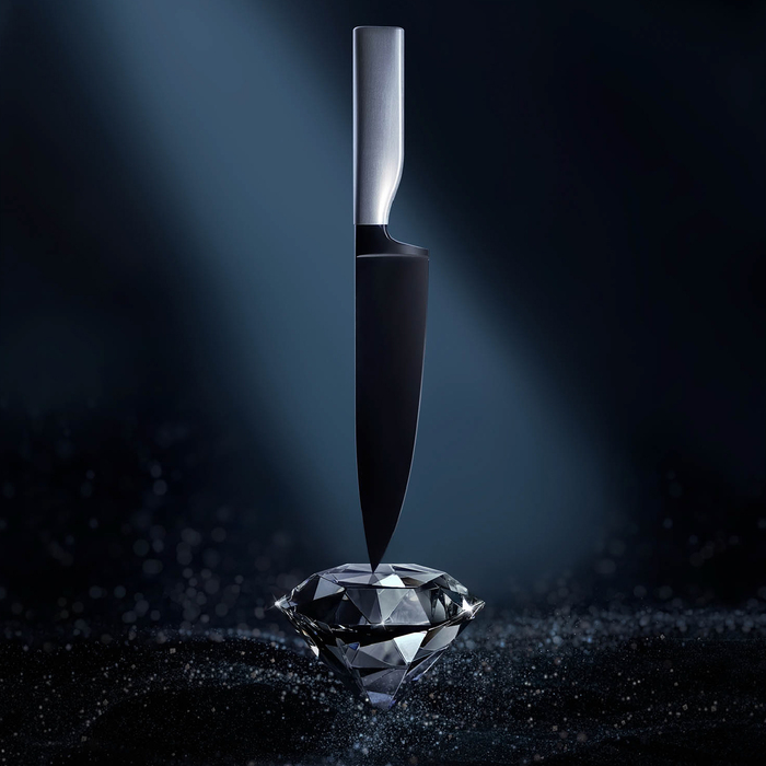 Нож поварской 20 см Black Ultimate WMF