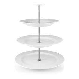 Столовая этажерка 25x25 см белая Legio Nova Eva Solo