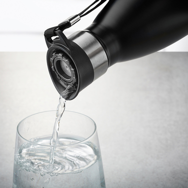 Термобутылка 0,5 л черная Olimpio Gefu