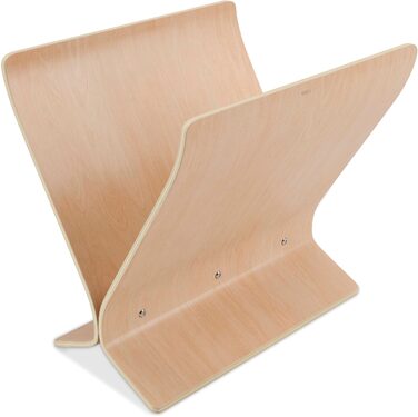 Подставка для журналов 19 х 39 х 40 см натуральное дерево Arling Umbra