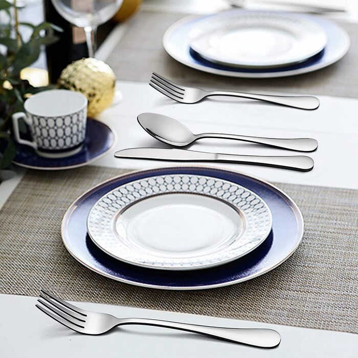 Набор столовых приборов Joyfair, 60 предметов, на 12 персон, нержавеющая сталь