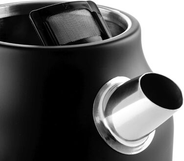 Чайник с индикатором температуры 1,7 л Black Lighting Retro Westinghouse