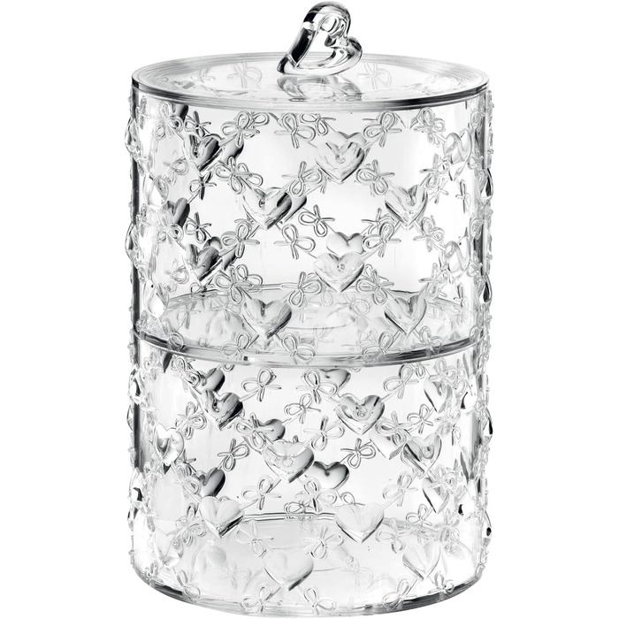 Набор из 2-х контейнеров 18,3 x 11 см Transparent Love Guzzini