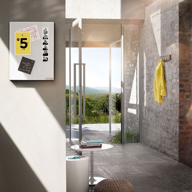 Ключница настенная с магнитной доской 20 x 30 см белая Velio Blomus