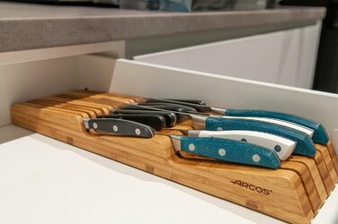 Arcos Подставка для хранения ножей 39 x 43,2 см бамбук Arcos