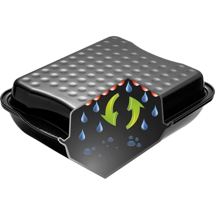 Форма для выпечки и жарки с крышкой 34 x 42 см Back - Idee Kreativ Dr. Oetker