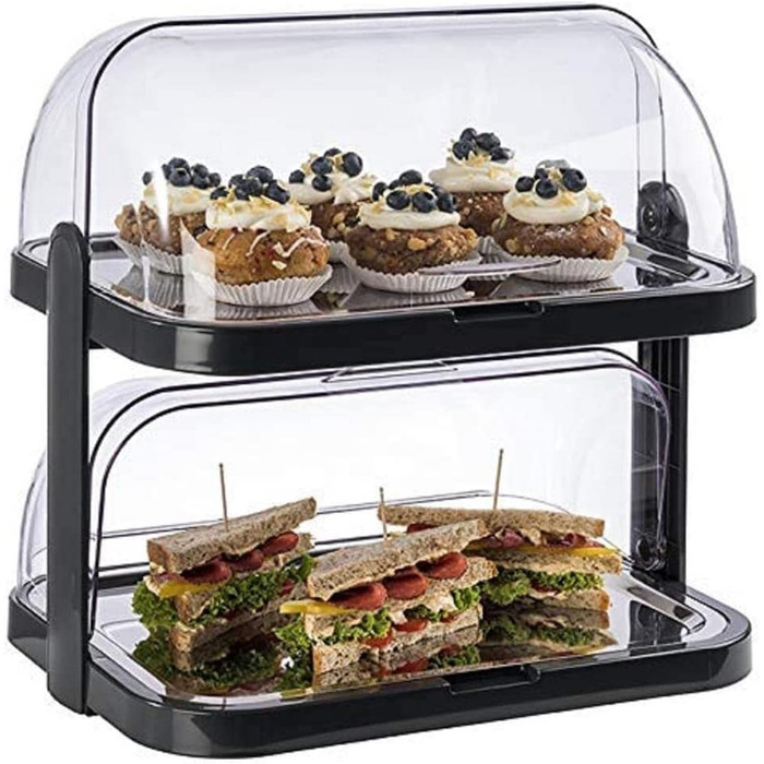 Холодильная витрина 44 x 44 x 32 см Black APS