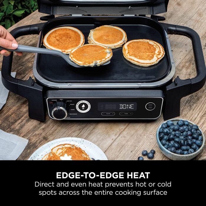 Плоская пластина для барбекю 37 х 28 см Woodfire Ninja