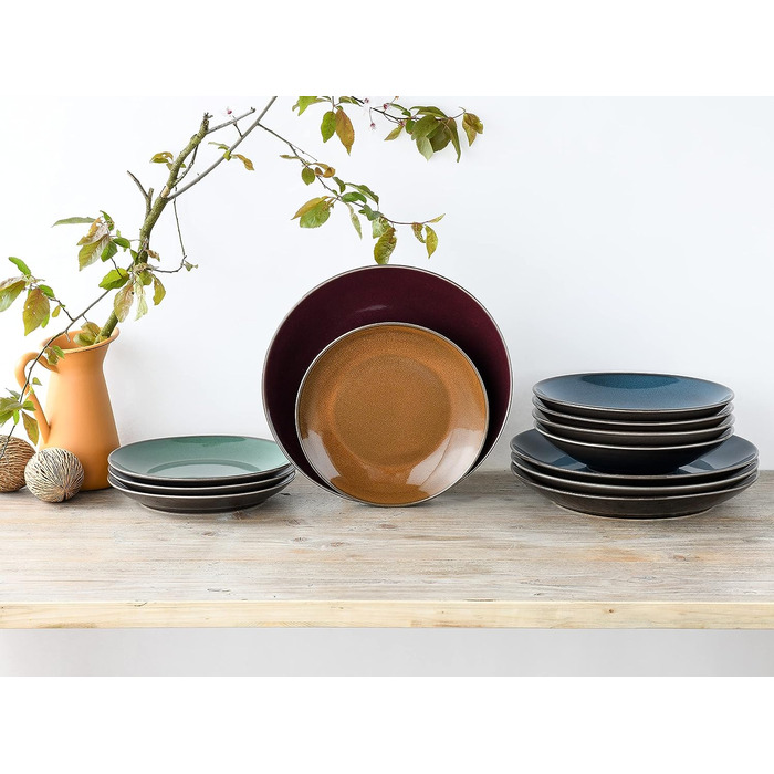 Столовый сервиз на 4 человека 16 предметов Marrakesh Collection CreaTable