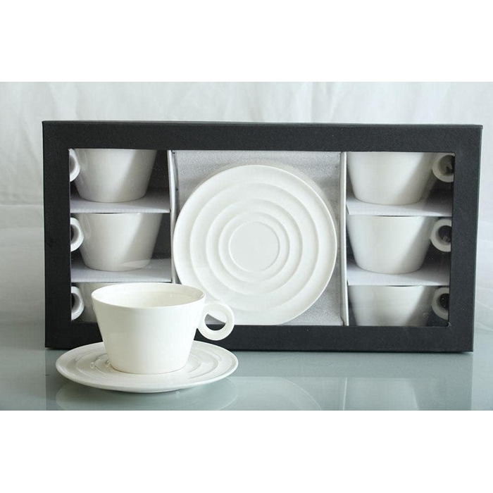 Набор кофейных чашек с блюдцами 12 предметов Schillerbach