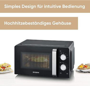 Микроволновая печь 700 Вт, 17 л SEVERIN