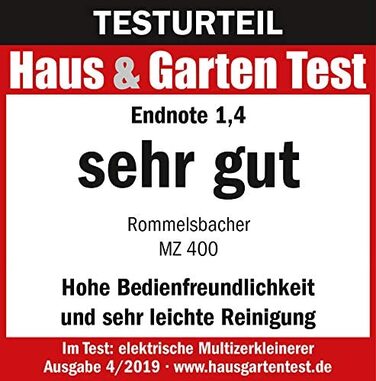 Мульти-измельчитель Rommelsbacher MZ 400 / 400 Вт / 1 л