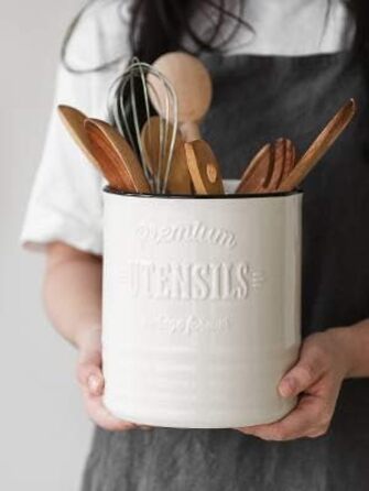 Органайзер для кухонных принадлежностей 18,3 x 15,7 см White DOWAN